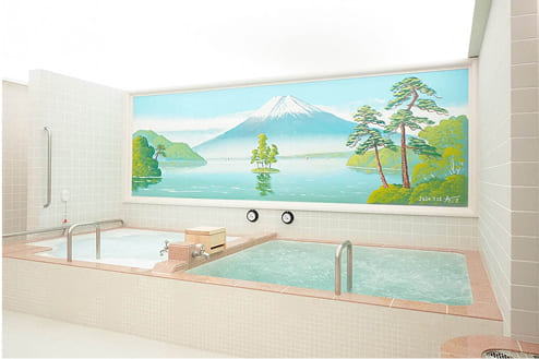 小杉湯清めの朝風呂